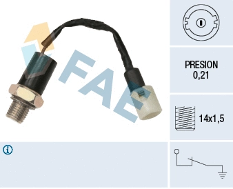 Oil Pressure Switch (12510)
