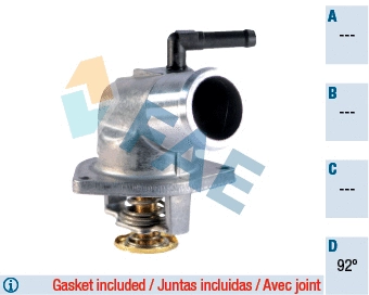Thermostat, coolant (5321692)