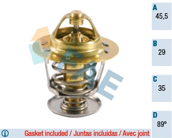 Thermostat, coolant (5304089)