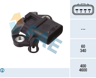 Sensor, intake manifold pressure (15206)