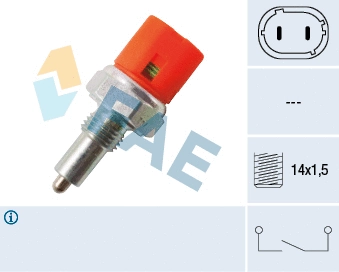 Switch, reverse light (40601)