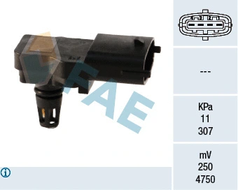Sensor, boost pressure (15036)