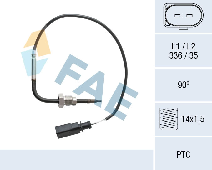 Sensor, exhaust gas temperature (68097)