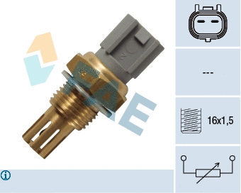 Sensor, intake air temperature (33236)