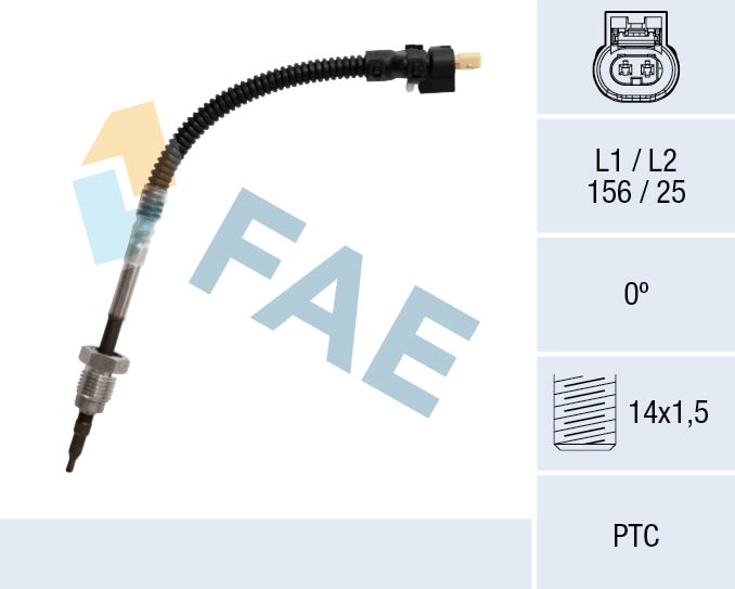 Sensor, exhaust gas temperature (68051)