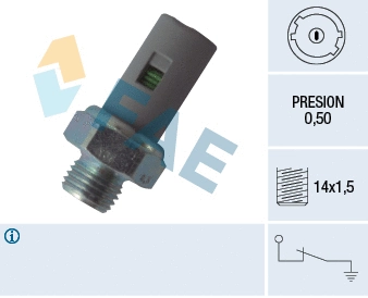 Oil Pressure Switch (12636)
