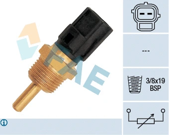 Sensor, coolant temperature (33310)