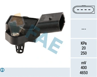 Sensor, boost pressure (15026)