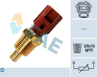 Sensor, coolant temperature (33730)