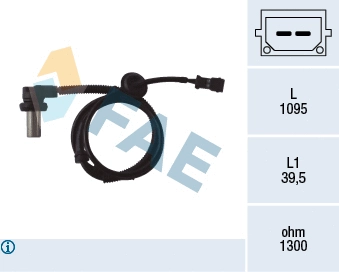 Sensor, wheel speed (78062)