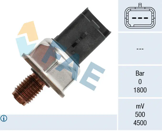 Sensor, fuel pressure (15600)