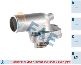 Thermostat, coolant (5332582)