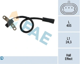 Sensor, crankshaft pulse (79335)
