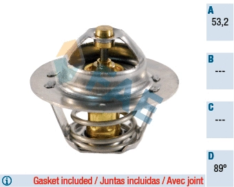 Thermostat, coolant (5202489)