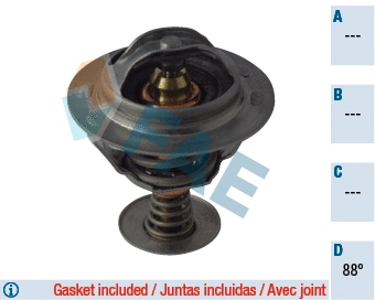 Thermostat, coolant (5345988)