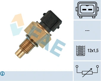 Sensor, coolant temperature (33820)