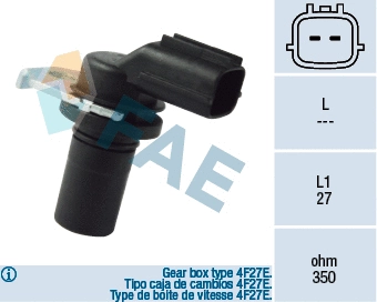 RPM Sensor, automatic transmission (79136)
