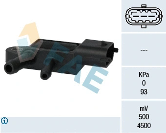 Sensor, exhaust pressure (16106)