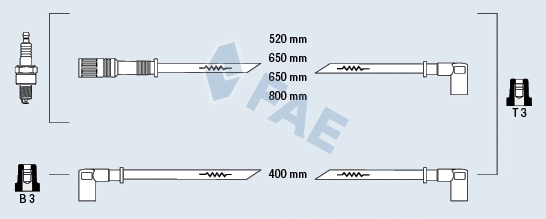 Ignition Cable Kit (83110)