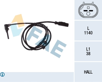 Sensor, wheel speed (78084)