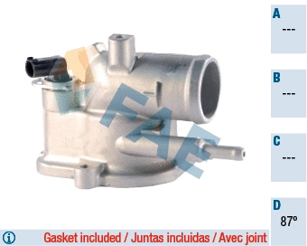 Thermostat, coolant (5349687)