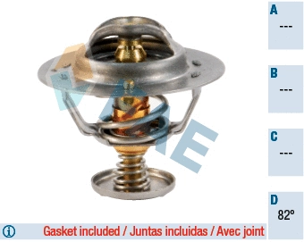 Thermostat, coolant (5324582)