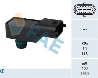 Sensor, intake manifold pressure (15127)
