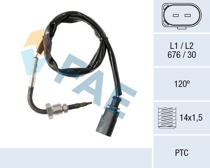 Sensor, exhaust gas temperature (68019)