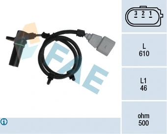 Sensor, crankshaft pulse (79115)