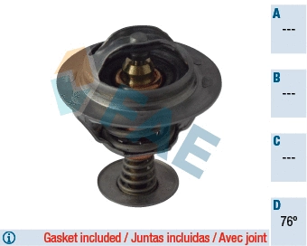 Thermostat, coolant (5345976)