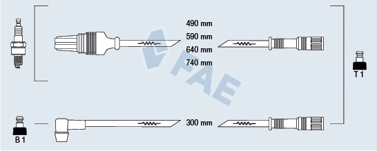 Ignition Cable Kit (83650)