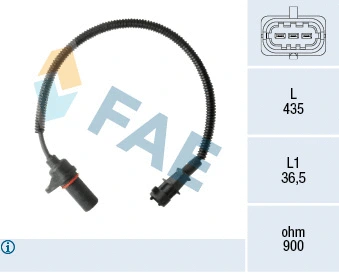 Sensor, crankshaft pulse (79478)