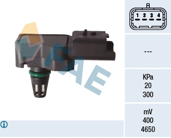 Sensor, intake manifold pressure (15215)