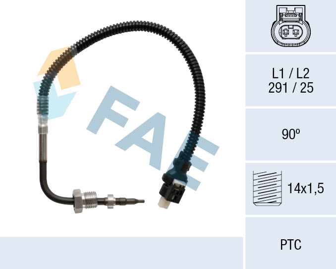 Sensor, exhaust gas temperature (68053)