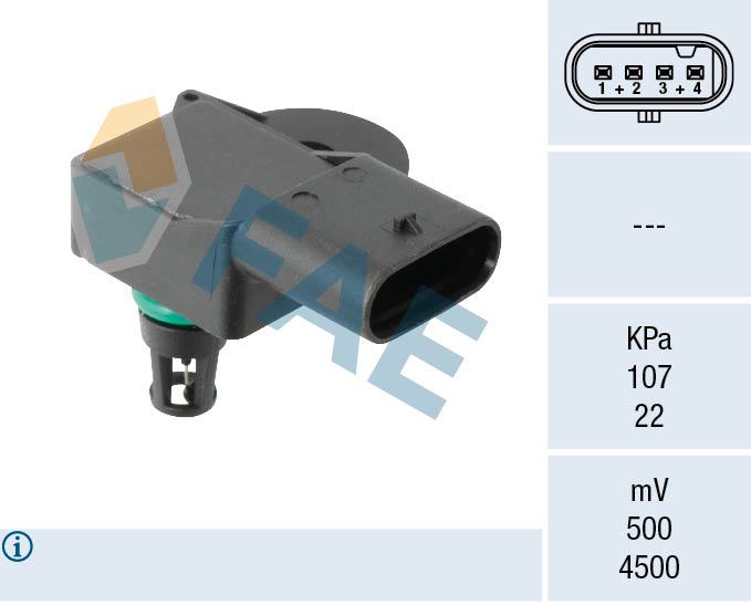 Sensor, intake manifold pressure (15271)