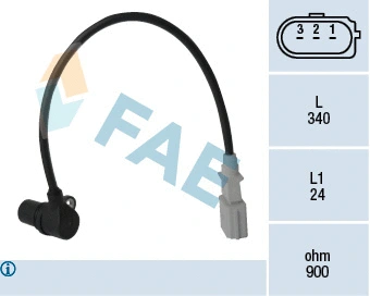 Sensor, crankshaft pulse (79198)