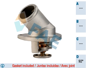 Thermostat, coolant (5351292)