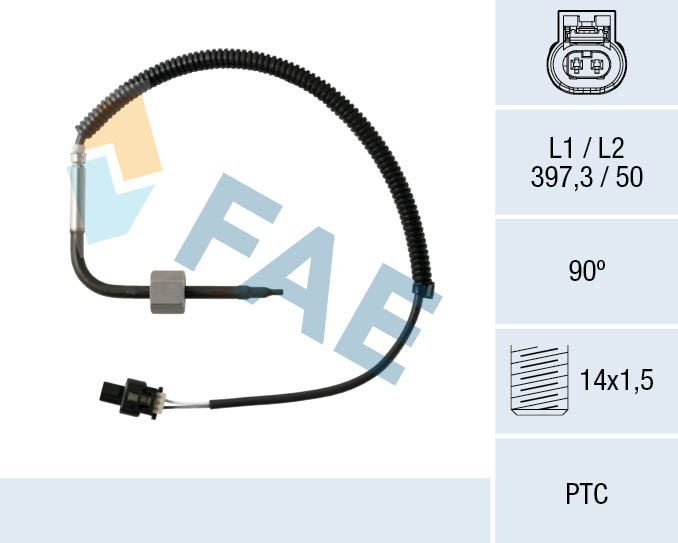 Sensor, exhaust gas temperature (68012)