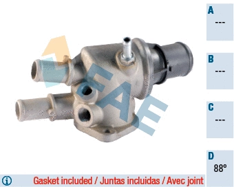 Thermostat, coolant (5339688)