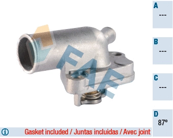 Thermostat, coolant (5332587)