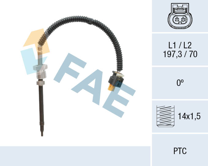 Sensor, exhaust gas temperature (68043)