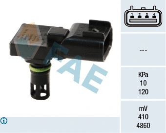 Sensor, intake manifold pressure (15039)