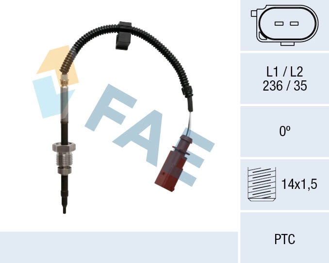 Sensor, exhaust gas temperature (68033)