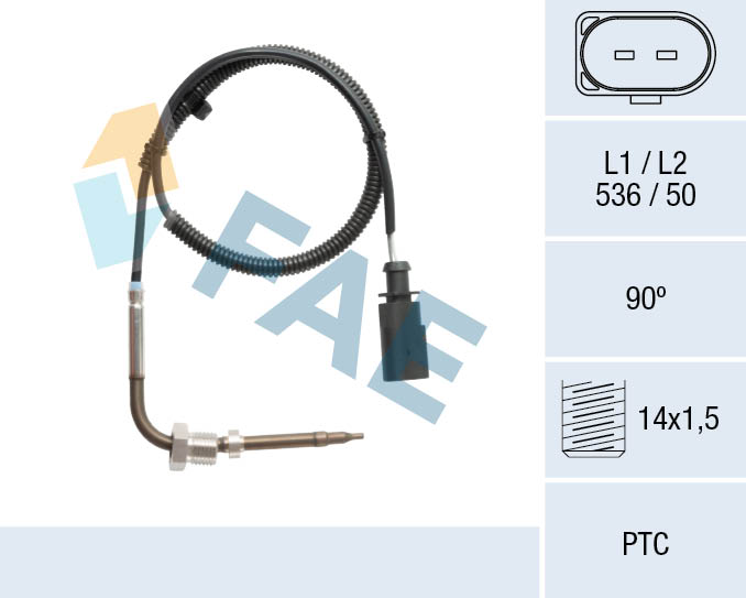 Sensor, exhaust gas temperature (68115)