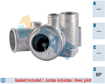 Thermostat, coolant (5337080)