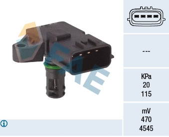 Sensor, intake manifold pressure (15193)