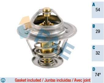 Thermostat, coolant (5300874)