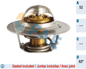 Thermostat, coolant (5204882)