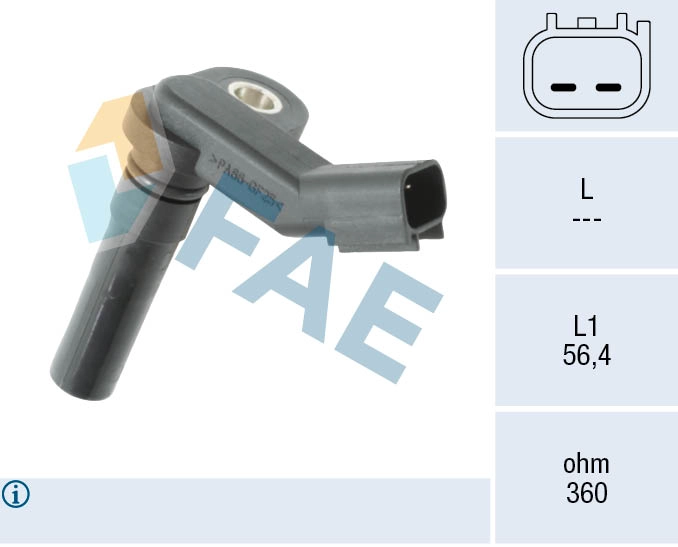 Sensor, crankshaft pulse (79110)
