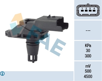 Sensor, intake manifold pressure (15132)